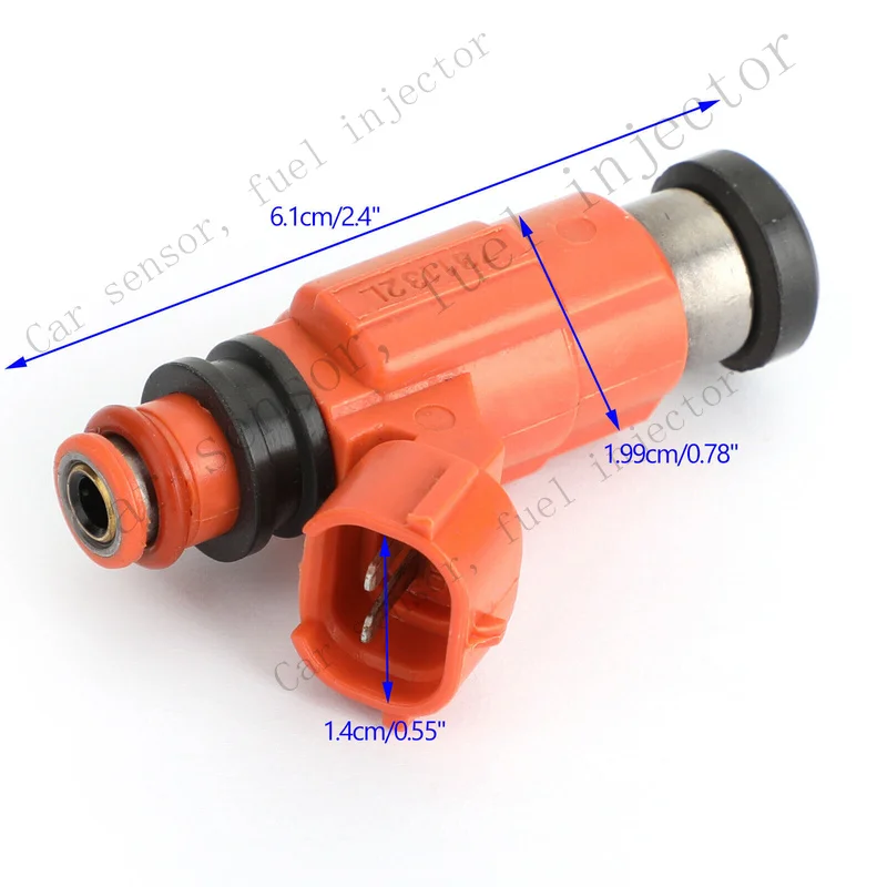 Q+ INP771 1PCS Fuel Injectors CDH210 880887T For Yamaha F115 HP Outboard 00-2011 XT