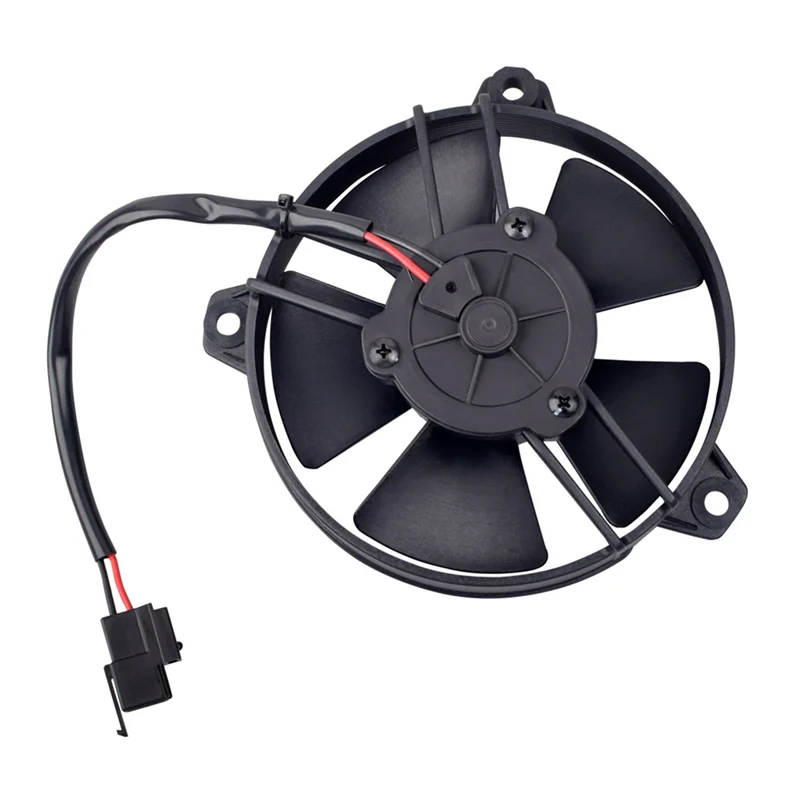 30103011 12V Straight Paddle Blade Cooling Fan 5.2 Inch For Racing Moto ATV And Cooler VA31A10146A