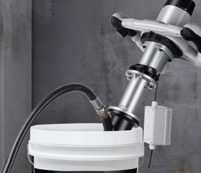 New DIY Small Steel Cannon Portable Convenient High Pressure Sprayer Multifunctional Putty Waterproof Paint Cement Sprayer