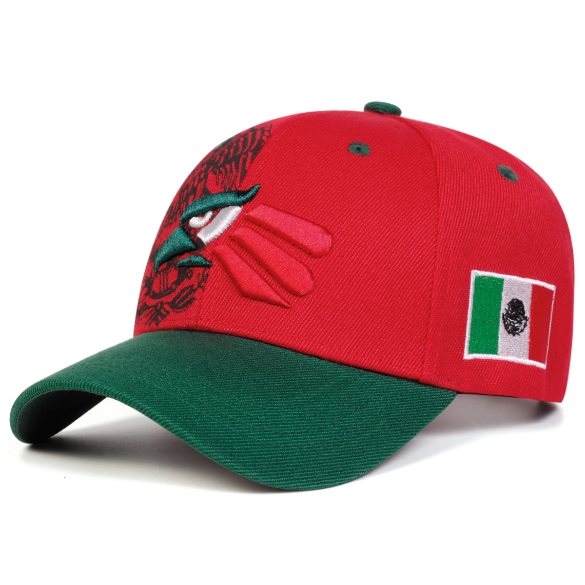 Unisex Adler Stickerei Baseball Caps Frühling und Herbst Outdoor Einstellbare Casual Hüte Sonnenschutz Hut Sport Kappe – Detail 6