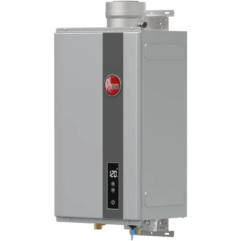 RTG-70DVLN-3 High Efficiency Non-Condensing Indoor Tankless Natural Gas Water Heater, 7.0 GPM