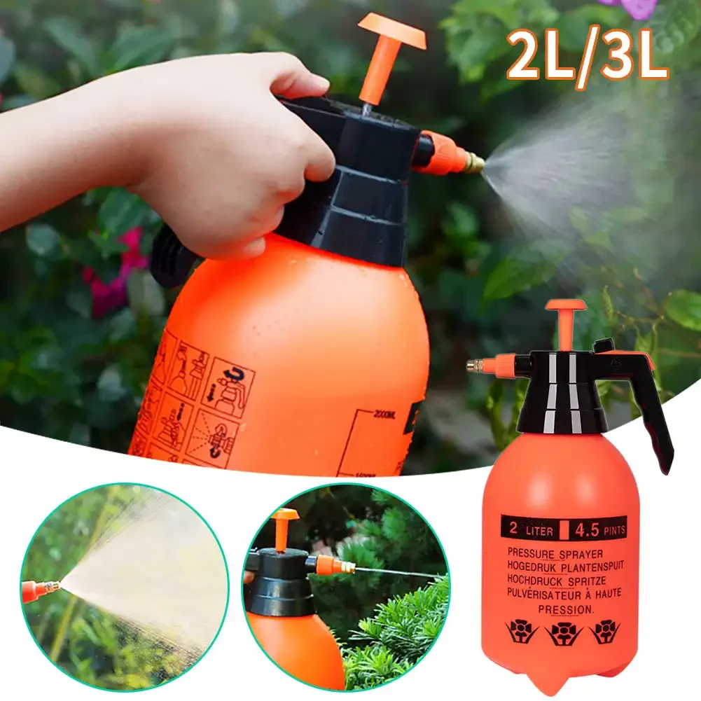 

2.0/3.0L Car Washing Pressure Spray Pot Auto Clean Pump Sprayer Pressurized Spray Bottle GardeningTools Thickened High-Pressure