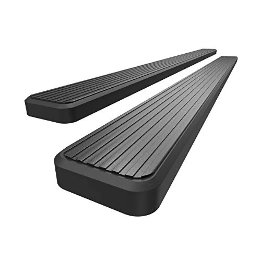 

Подножки из нержавеющей стали 5 дюймов, черные, для Ram 1500 2009-2018 Crew Cab, совместимые с Ram 2500 3500 2010-2026, боковые пороги-подножки (Nerf Bar)