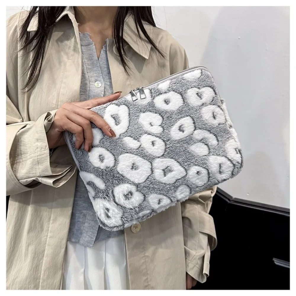 New Soft Plush Laptop Case Shockproof Lightweight Laptop Sleeve Protective Tablet Case Travel