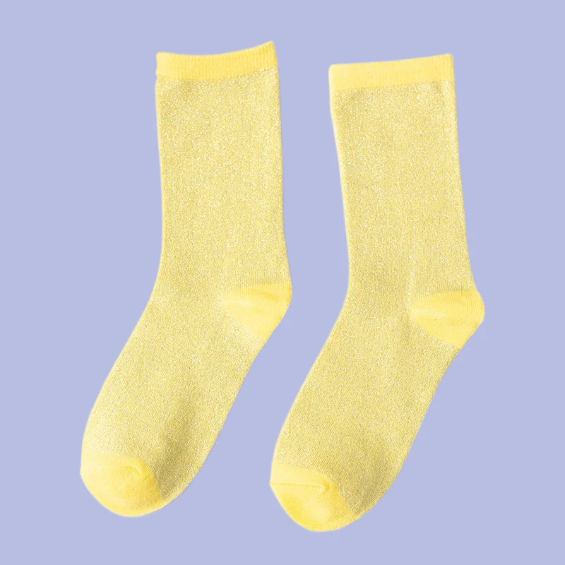 Chaussettes mi-tube en coton japonais pour femmes, bottes de rinçage, fines, monochromes, rétro, printemps et été, 2/6 paires