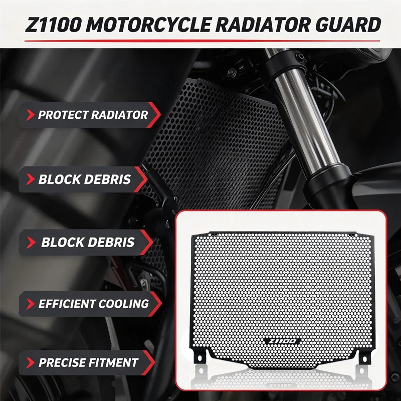 Fit For Z1100 Z 1100 Z1100 SE 2026 2027 Motorcycle Accessories Radiator Guard Protective Grille Cover
