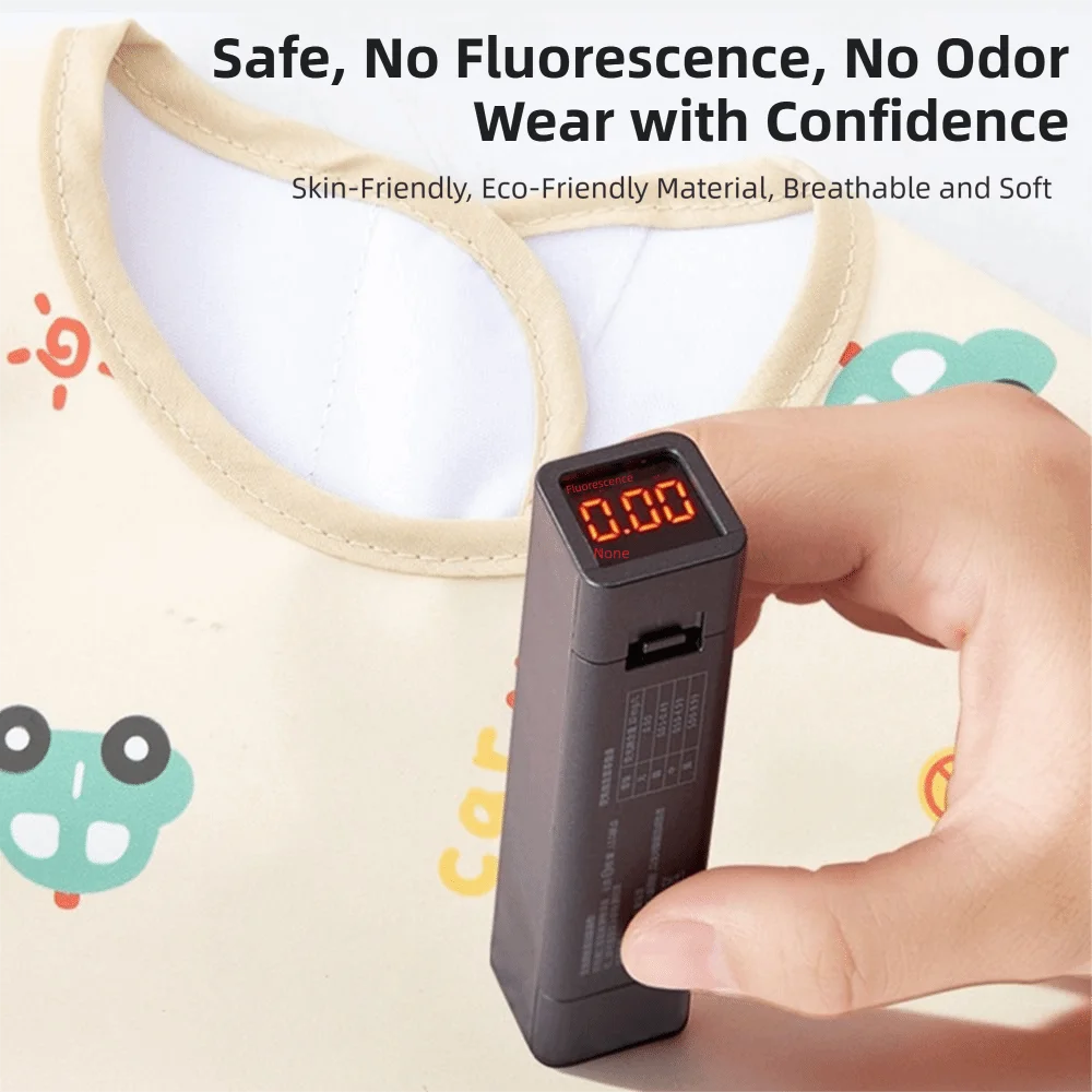 Practical Cartoon Baby Feeding Bib Adjustable Breathable Toddlers Feeding Apron Waterproof Large Pocket Baby Apron Mealtime