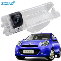 ZIQIAO for Nissan March Micra K13 K12 2002-2019 Venucia R30 HD Rear View Camera HS021