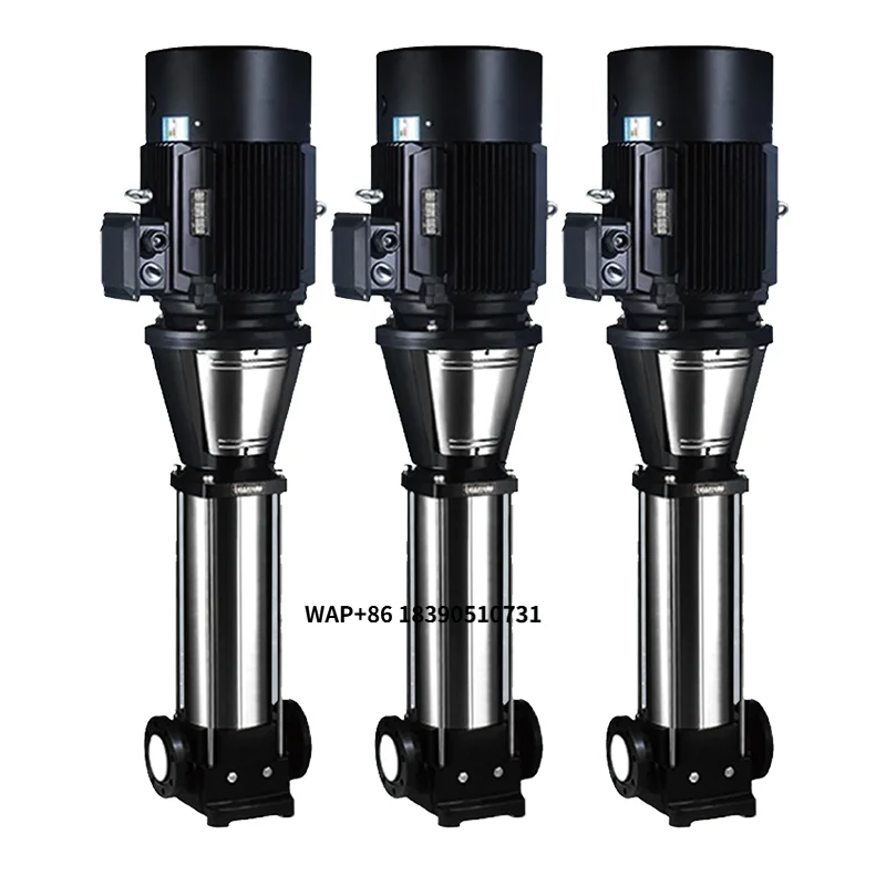 

Портативный центробежный насос из нержавеющей стали с вертикальным многоступенчатым приводом и длительной гарантией