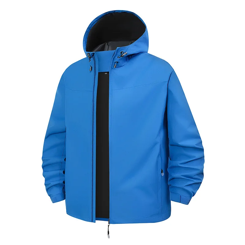 Men's Coats Outdoor lightweight Jacket Clothing Hooded Single garment wind and Water-Resistant Rravel windbreaker Jackets