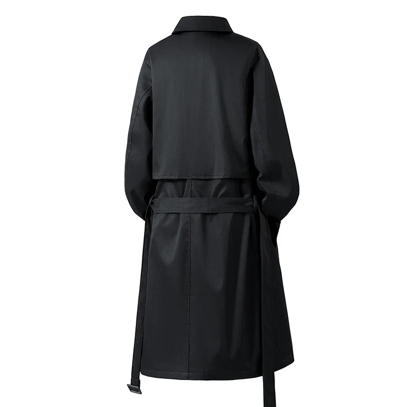 2026 Spring Autumn Mid-length British Trench Coat Light Ripe Lace-up Trench Coat 4 2026 Spring Autumn Mid-length British Trench Coat Light Ripe Lace-up Trench Coat 4