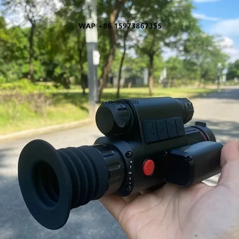 HD Resolution Night Vision Device 5x-20x Night Vision Monocular withRange Finder Scope