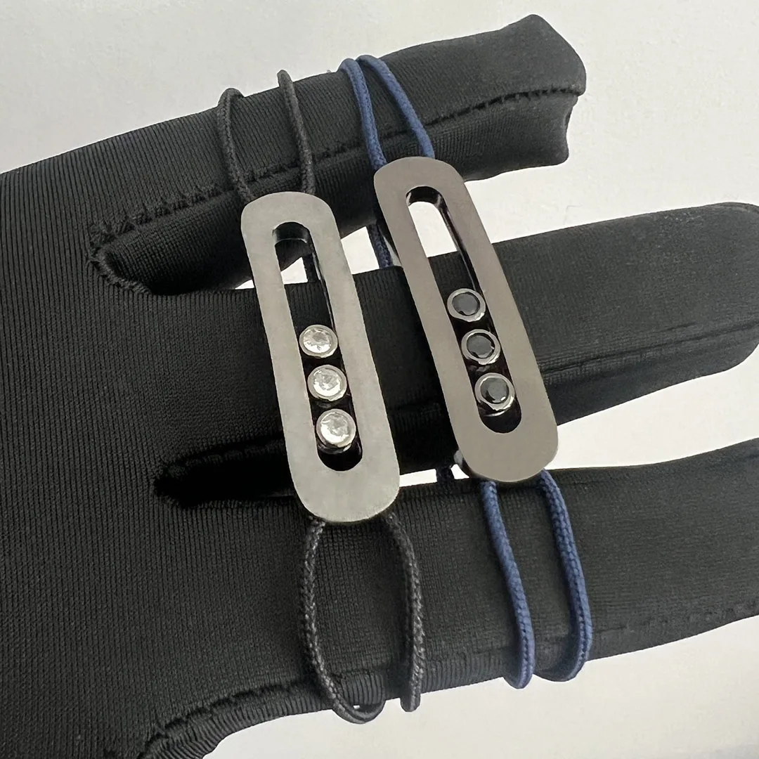 

Exquisite Design Of Titanium Steel Men's Bracelet, Fashionable Daily Matching With Atmospheric Style