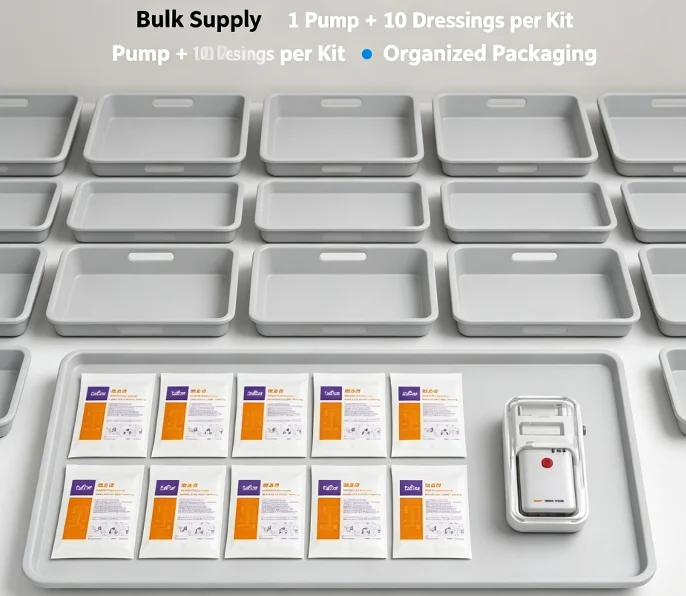 2025NEW Top Quality Negative Pressure System VAC NPWT Device with Dressing Kit Easy To Use