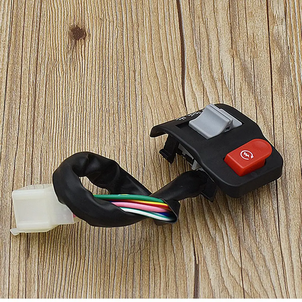 Motorcycle Handlebar Switch Universal Control Unit Electric Start Flameout Accessory for Yamaha Scooter 50cc Motorcycle Handlebar Switch Universal Control Unit Electric Start Flameout Accessory for Yamaha Scooter 50cc