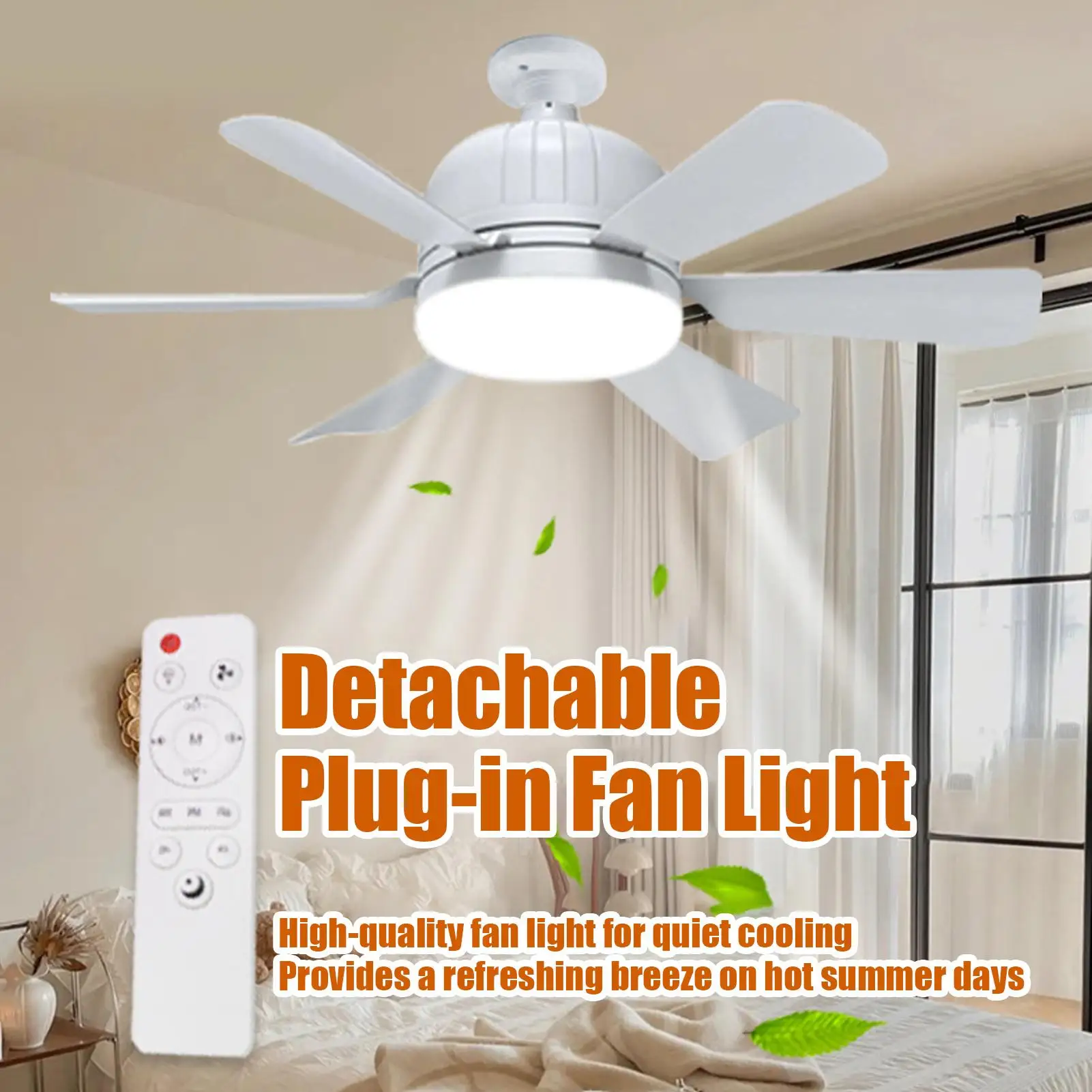 

Ceiling Fan Light E27 Bedroom Ceiling Fan 3 Wind Speed Cooling Device For Homeowners Room Decorators Interior Designers