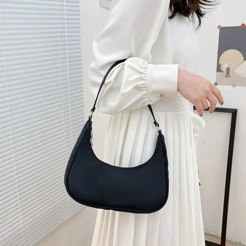 Women Bags Armpit Shoulder Bag Small Shoulder Purse Underarm Bags Brand Clutch Women Hobos Summer Simple Handbags Bolso Feminina