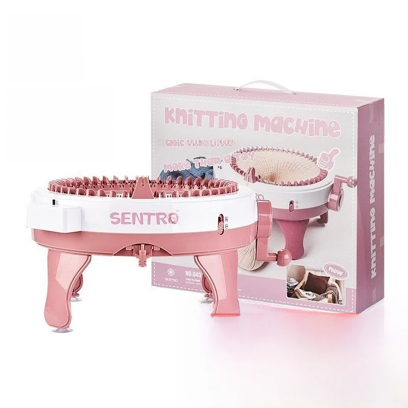 

48 игольчатый цилиндр со звездой, шерстяное плетение, детская рукоятка «сделай сам», вязание hine, трансграничная горячая модель S, игрушка для детей