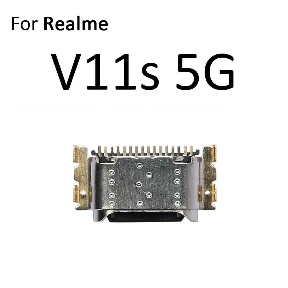USB Connector Socket Charging Port Charger Plug For OPPO Realme Q Q2 Q2i Q3 Q3i Q5 5G Q5i Pro V11 V11s V13 V23 V23i V25 V3 V5