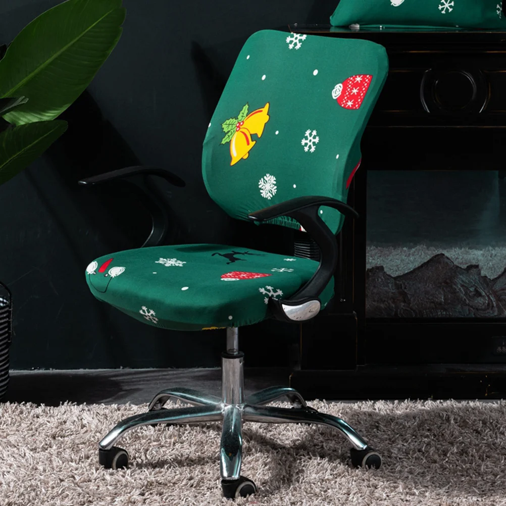 

1Set Elastic Chair Cover Stretchy Split Seat Slipcover for Office Home Decor Protection Split Seat Slipcover Elastic Chair Cover
