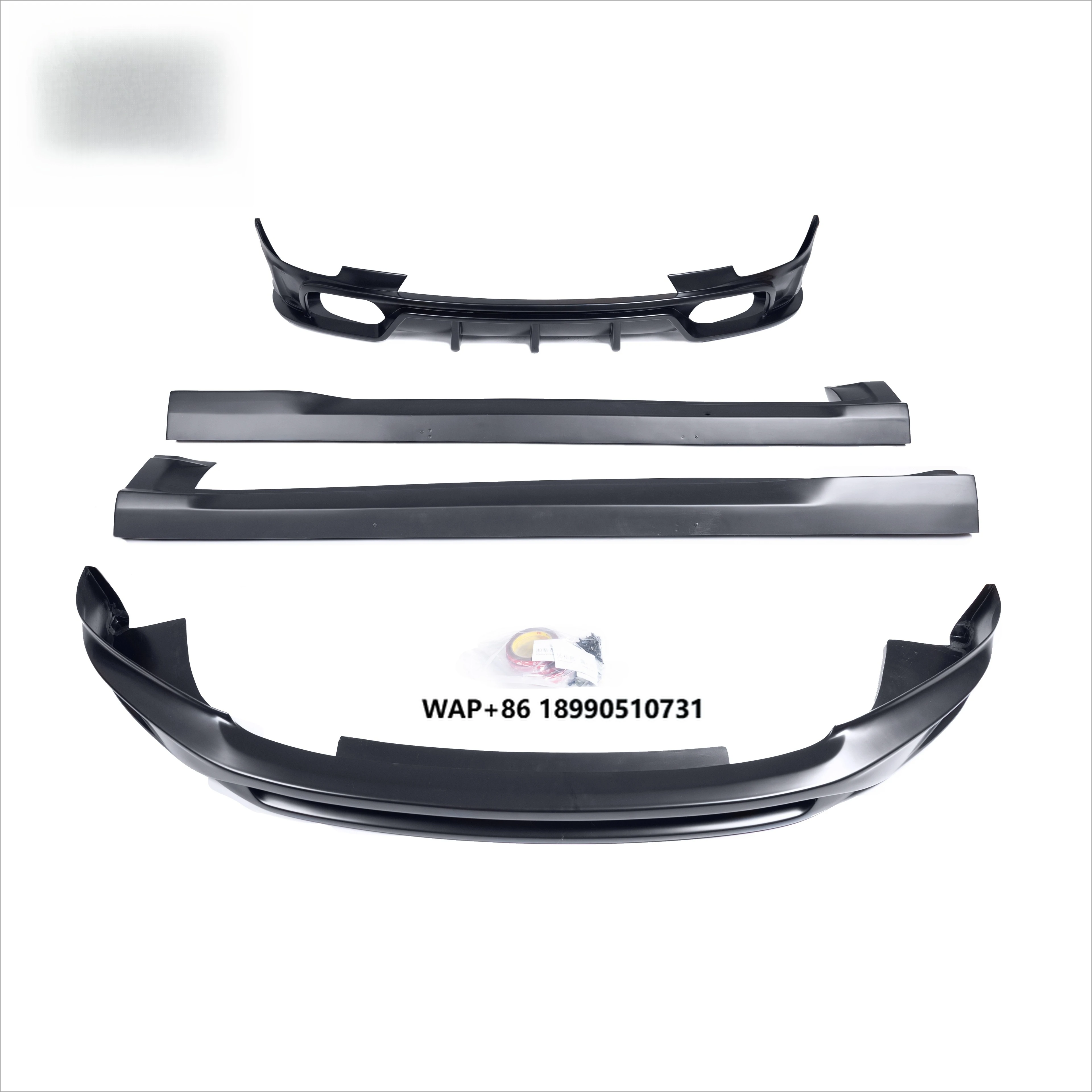 

ABS Material Bodykit Front Bumper for 2018-up Porsche Macan 95B.2 Kit GT-950 Style Lip Side Skirts Rear Diffuser Body Kit