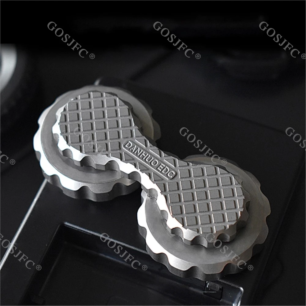 DANHUO Duocode mécanique Push Slider haptique pièce Fidget jouets pour adultes Fidget Spinner