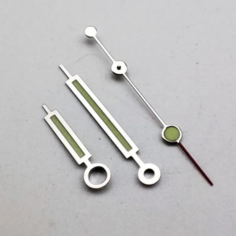 

Gold/Silver Watch Hands for NH36 4R36 Automatic Movement with Super Green Luminous Mechanical Watch Pointers Accessories