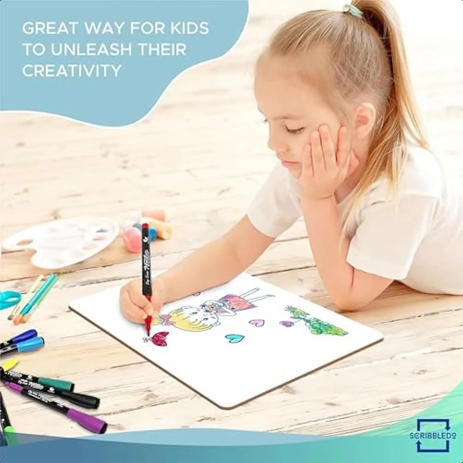 Small White Board Dry Erase Mini Whiteboard 9x12 Inch Small Dry Erase Board Marker Board Dry Erase Lapboards Handheld Personal