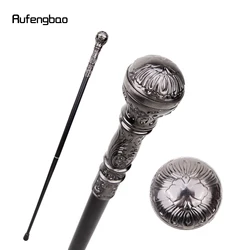 Silver Luxury Round Handle Fashion Walking Stick for Party Decorative Walking Cane Elegant Crosier Knob Walking Stick 93cm