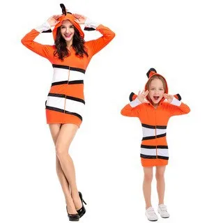 Adult Women's Nemo Fi Animal Role-plang Costume loween Par Performance Clothes Traditional Chinese Stage Outfit