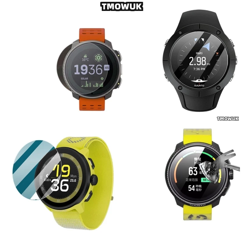 

For Suunto 5 7 9 Peak Pro Race S 45mm 49mm OCEAN Traverse AlphaAntiScratch Tempered Glass9HHD Screen Protector For S
