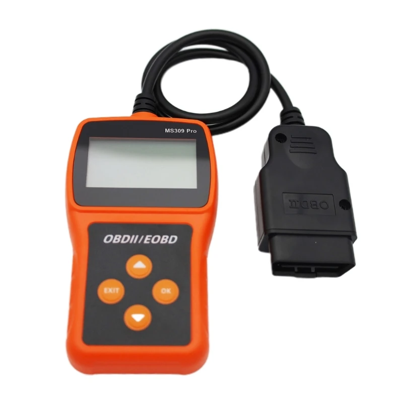 

X7JF OBD Scanner Auto Engine Fault Code Reader Multi-language Diagnostic Scanner with LCD Digital Display for Most Vehicles