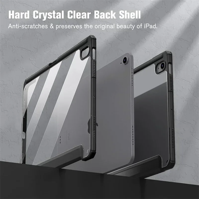 아이패드 프로 11 케이스 2022, 아이패드 에어 11 2024 5 4 10.9 태블릿 커버, 아이패드 10.2 7 8 9 10 세대 연필꽂이 케이스