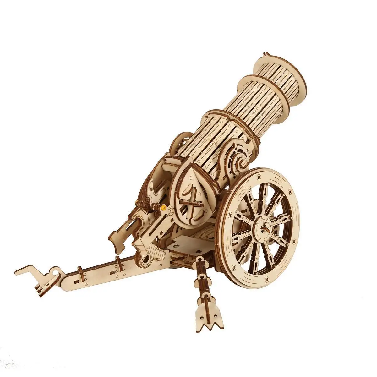 لغز آلة الحرب في العصور الوسطى من OUZEY - نموذج هجوم القلعة الخشبية ثلاثية الأبعاد، مجموعة تجميع ذاتية الصنع لهواة المراهقين والكبار 14+