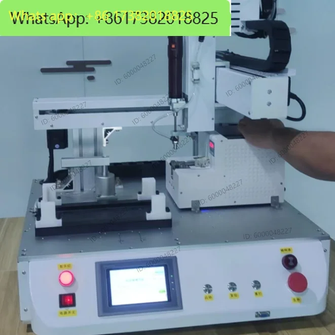 Fully automatic screw machine three-axis four-axis double platform / manipulator adsorption air-blown lock screw machine