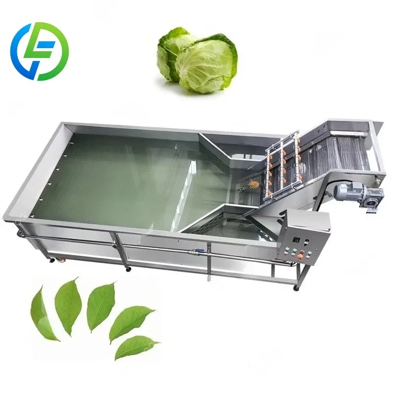 Customized Baby Food Fruit Washer Elevator Salad or Vegetable Washing and Cleaning Machine with Ozone - view 4