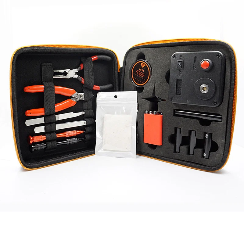 Coil Jig Master V2 V3 Tool Kit for Coil Rolling Ceramic Tweezers Heat Wire Pliers 521 Mini Tab  Rebuild DIY Tools