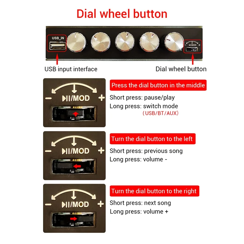 جديد-HT21-3G الجيل الثالث 2.1 قناة بلوتوث مكبر كهربائي مجلس TDA7498E بلوتوث مكبر كهربائي 160Wx2 + 220 واط