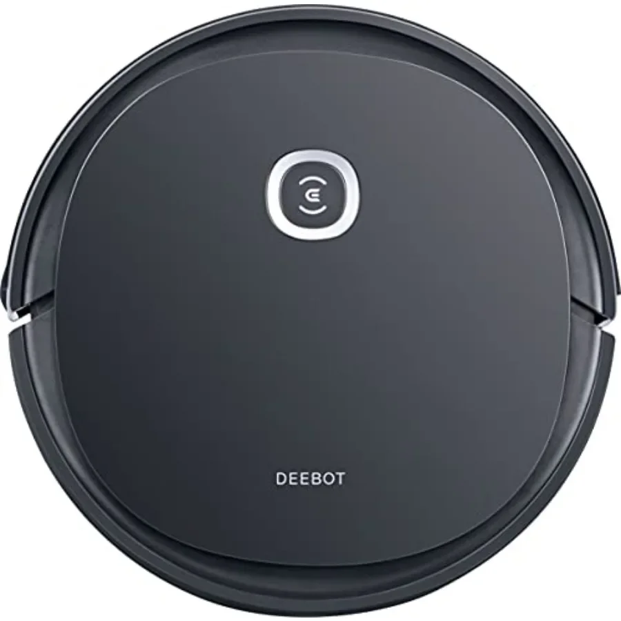 

Robot vacuum cleaner for home use, ABS plastic body, black color, 2-in-1 vacuum and mop with tangle-free brush, ideal for pet h
