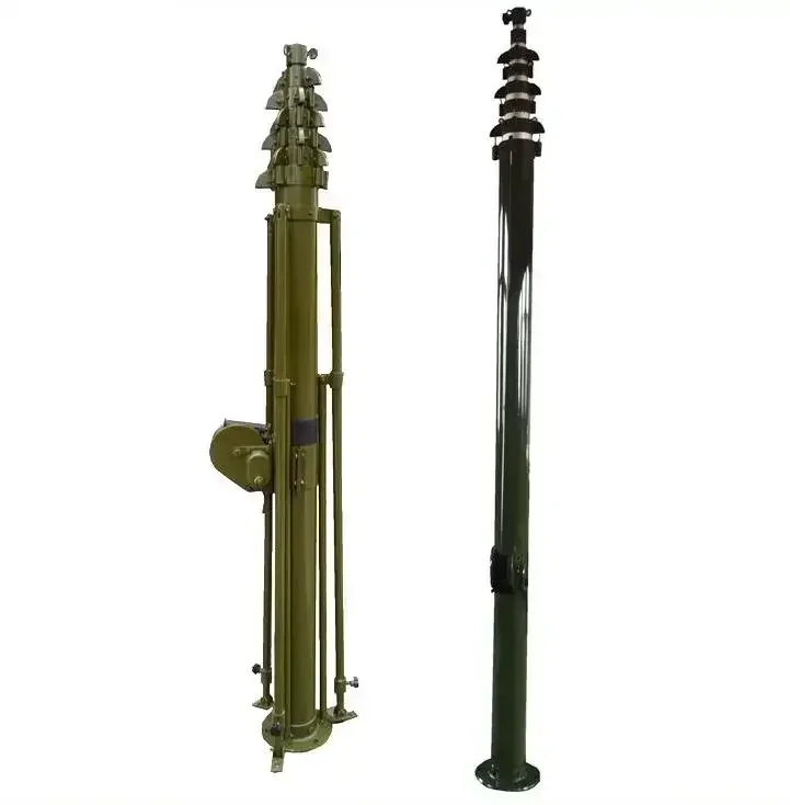 Hot SalesTelescopic Mast Mobile Telescoping Antenna And Communication Tower