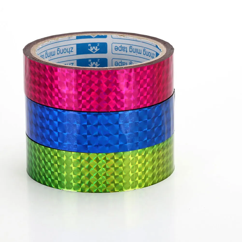 

6 Rolls Decoration DIY Tape Holographic Wrapping Aluminum Foil Gift Photo Album