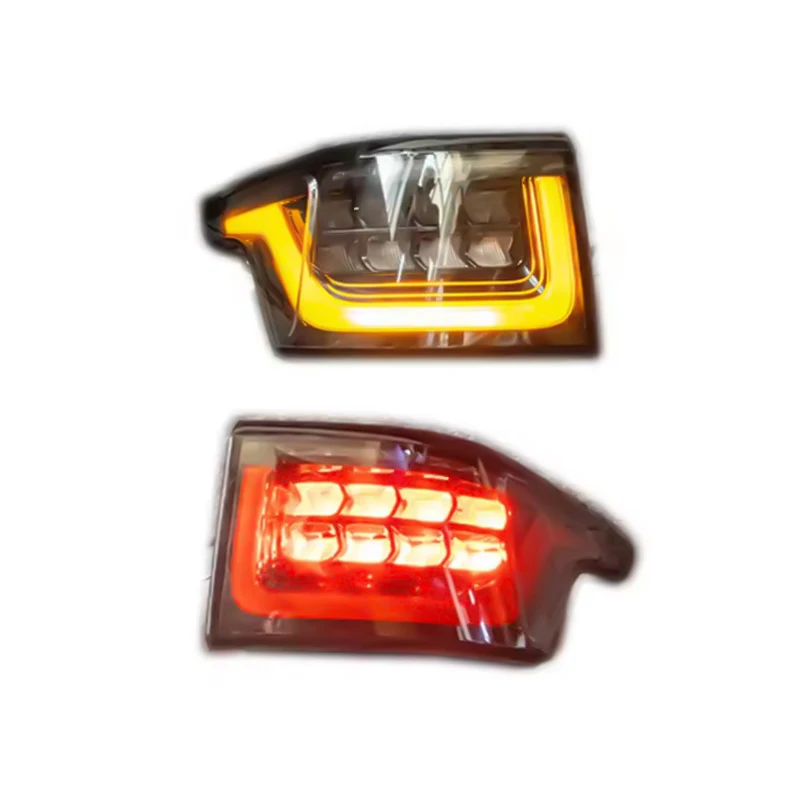

For New Full Taillights For Land Rove Range Rover Sport 12V ABS Tail Lamp With Clear And Red Lens Amber Light Color2025