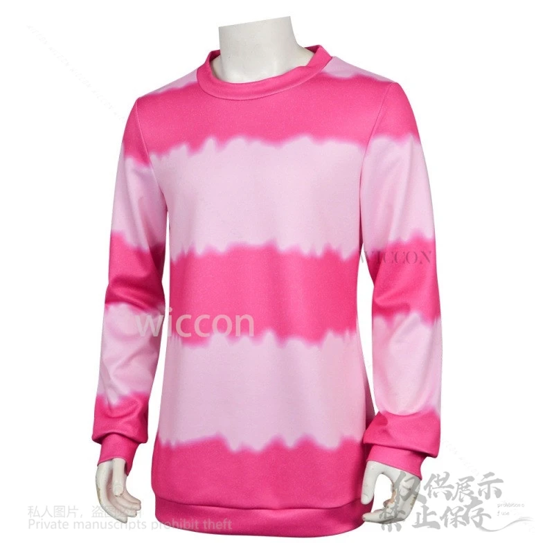 Película de Anime KPop Demon Hunters superestrella JASA niños bebé sudadera rosa peluca verde menta pantalones camisa sombrero conjunto completo disfraz de Cosplay