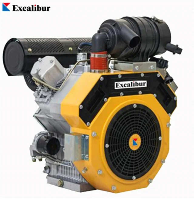 Jiangsu Excalibur SV292F 25HP 20HP V-twin Engine Cylinder High Output Motores Air Cooled Manufacturer Diesel Engine