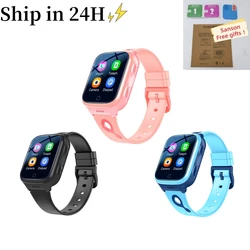 Reloj inteligente para niños, reloj GPS para niños, SOS, teléfono SIM 4G, reloj inteligente K9H, resistente al agua, 1000 mAh, rastreador de ubicación de huellas, videollamada de voz, monitor remoto, cámara HD, zona de