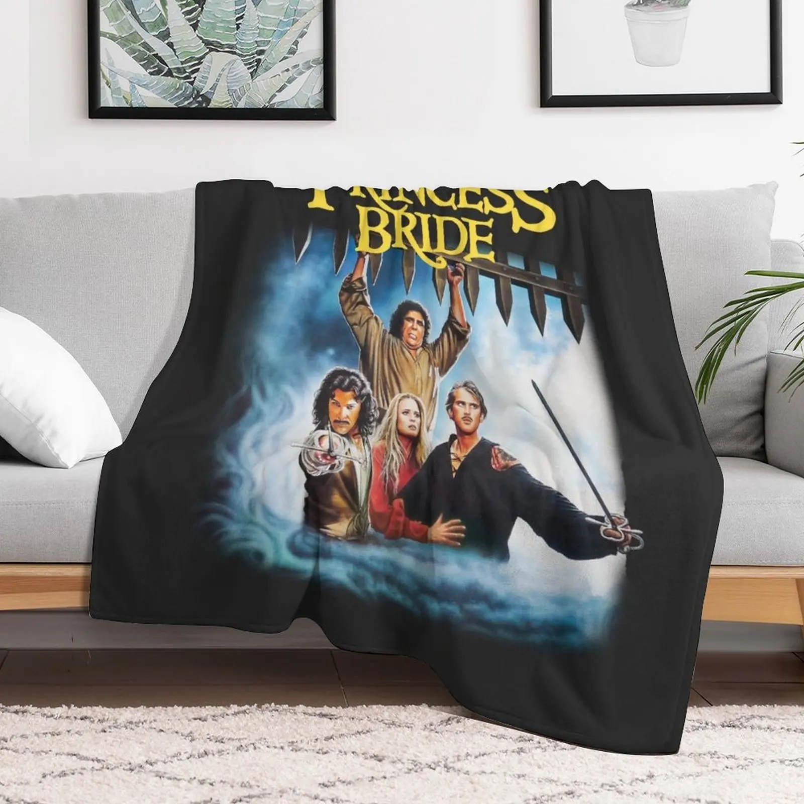 The Princess Bride Vintage Throw Blanket Flannels sofa bed Summer Blankets