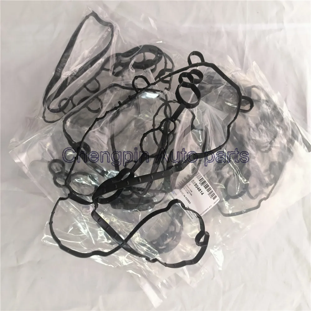 

10X 55496719 55504814 Engine Valve Cover Gasket For Chevrolet Sealing Components for Camshaft Housing Cover