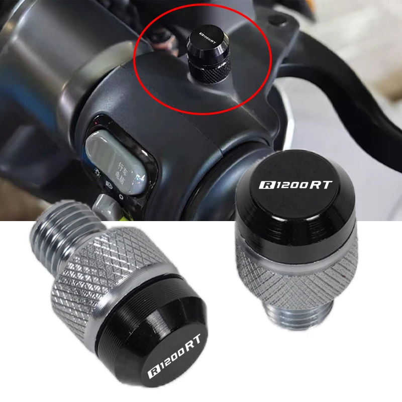 

Для BMW R1200RT 2005-2010 2011 2012 2013 R1200 RT R 1200RT аксессуары для мотоциклов с ЧПУ, заглушки для зеркал, винты, болты, крышки