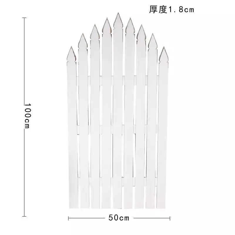 

100cm Height Customized Wooden Fence for Small Garden Outdoor Props Partition