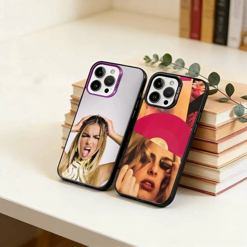 

Singer-Addison Rae Phone Case For iPhone 17,16,15,14,13,12,11 Plus,Pro Max,XS,Colorful Silver Phone case Funda Cover
